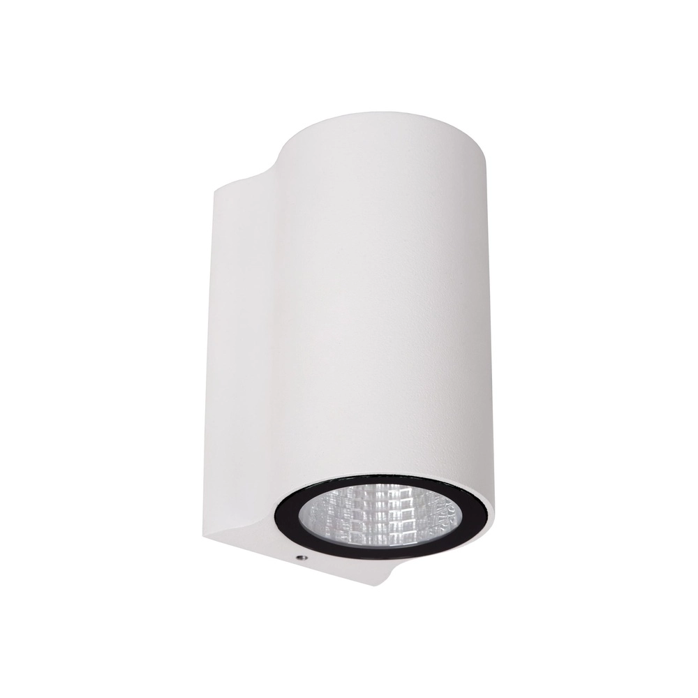 Lampe murale de conception Akra IP54 blanc défoncé