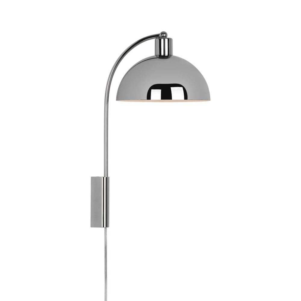 Applique murale design Ellen chrome