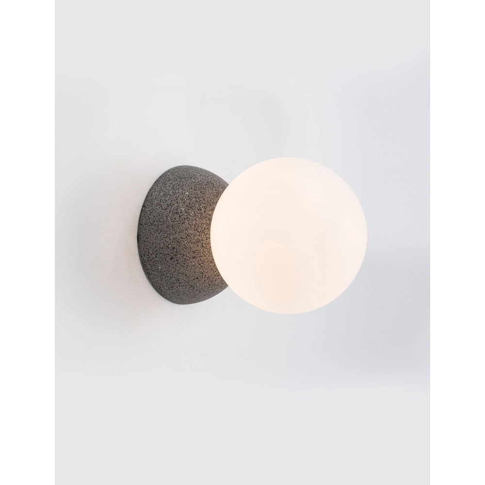 Applique murale Zero Gris avec blanc