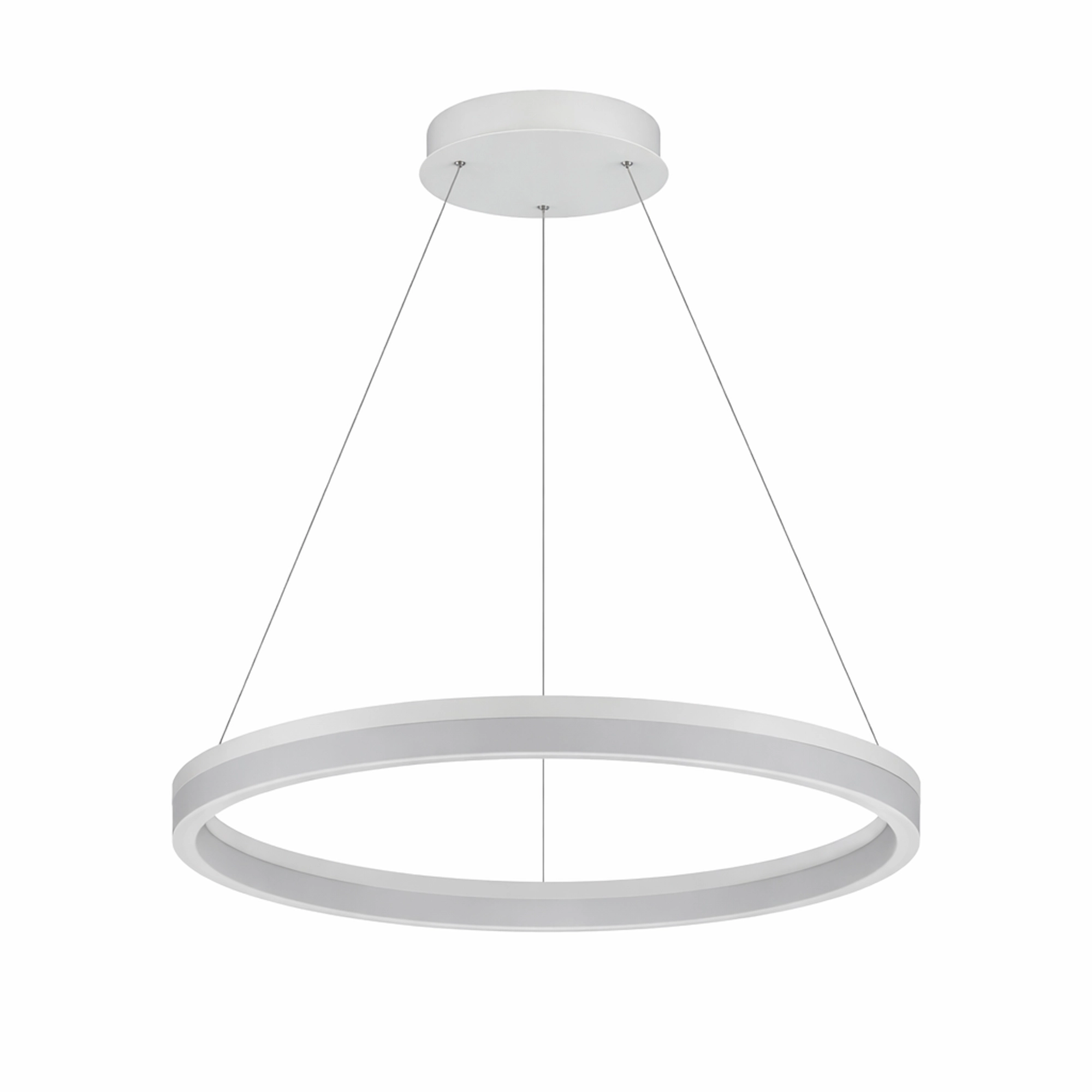 Lampe suspendue élégante Ara Ø 60 cm de blanc Lyora 5053423308067