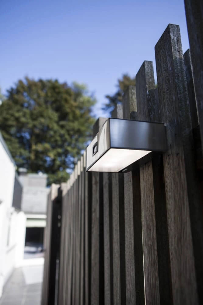 Applique solaire Brick Acier inoxydable Lutec 6939412044002