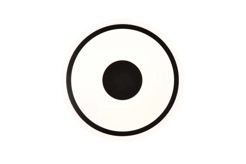 Plafonnier Bunda blanc avec du noir Trio 4017807575279