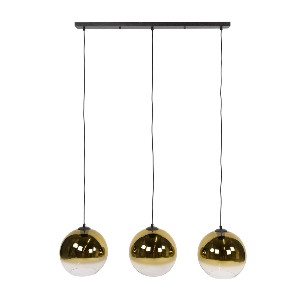 Suspension de 3L Bubble avec du verre doré qui s’estompe. Lyora 8716803511200