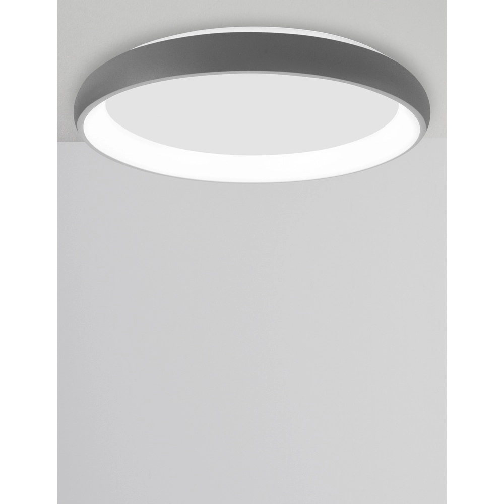 Plafonnier Albi gris Ø 61cm Plafonnier Albi gris Ø 61cm