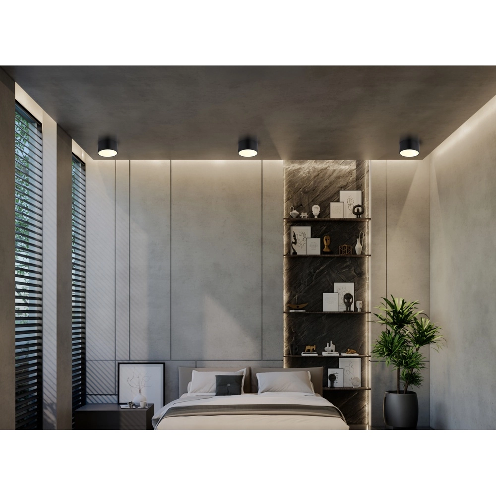Lampe de plafond Raymond Noir Globo 9007371525867