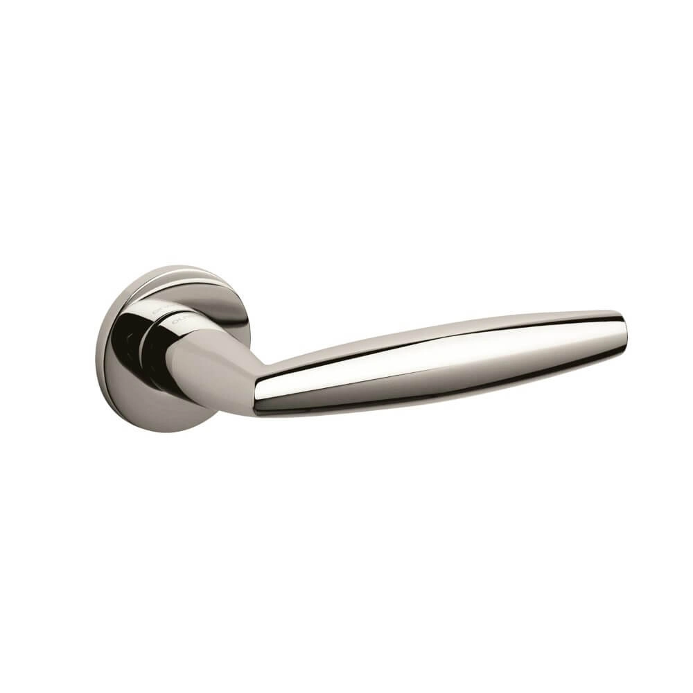 Poignée de porte design Aurelia nickel