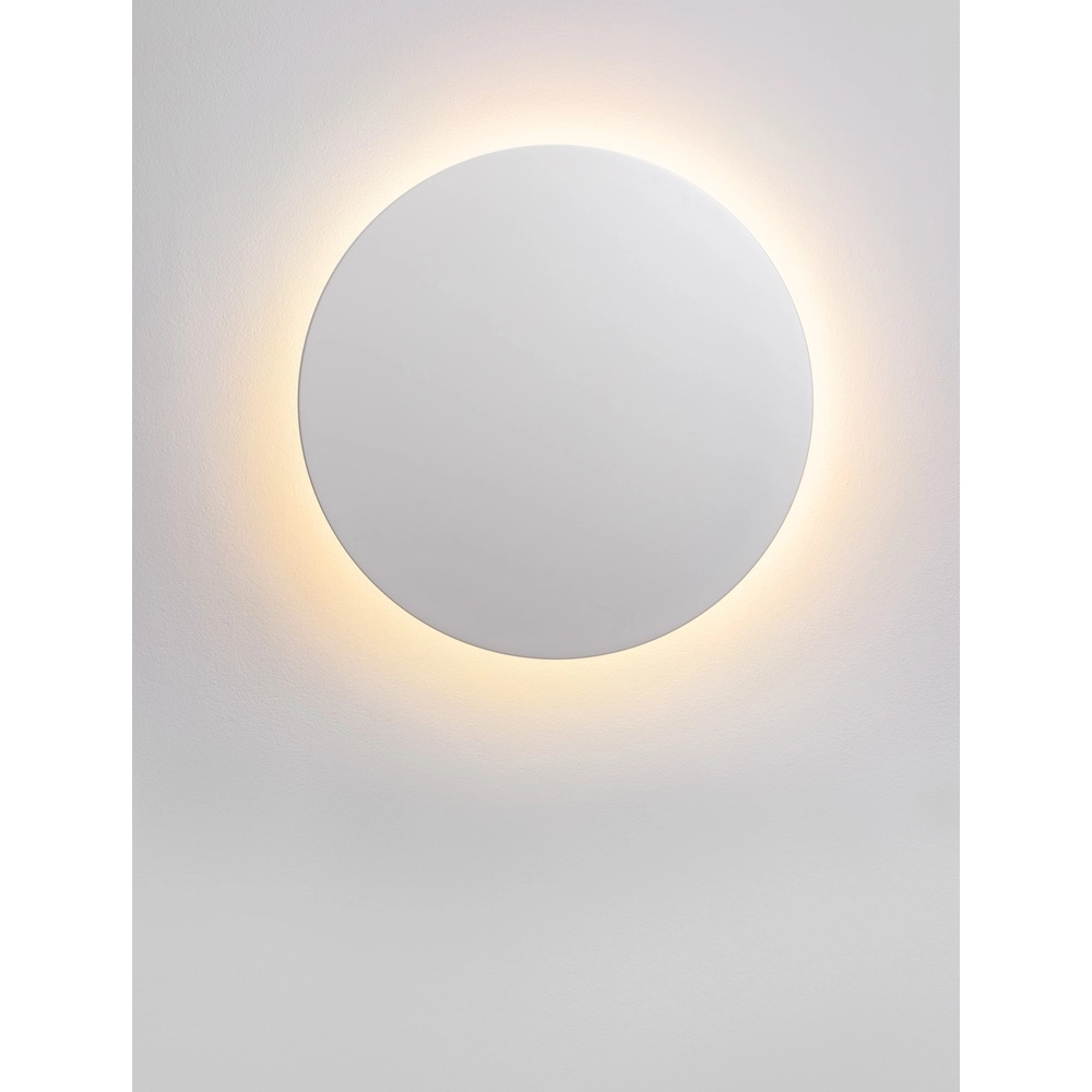 Applique murale ronde Copper blanc Ø 30cm Lyora 5212017447371