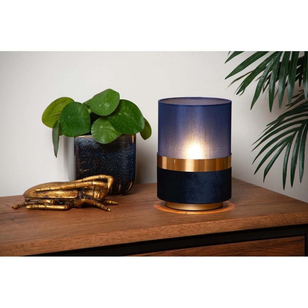 Lampe de table de conception Extravaganza Tusse bleu Ø 15cm Lucide 5411212105547