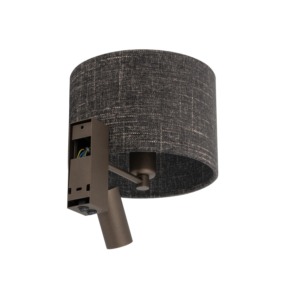 Lampe murale Black Melange Amarela avec abat-jour de lampe Lyora 5903139116619