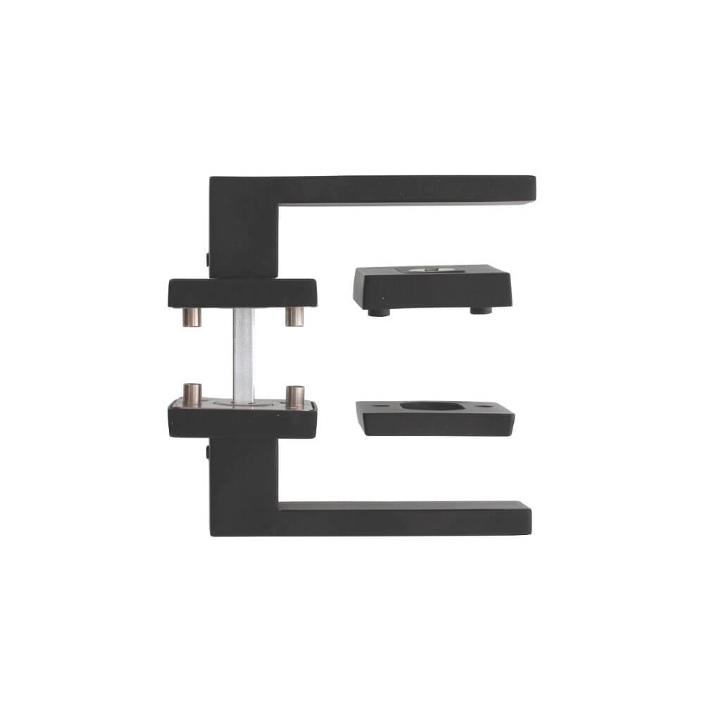 Jeu de quincaillerie de porte arrière Amsterdam Carré Noir Intersteel 8714186571149