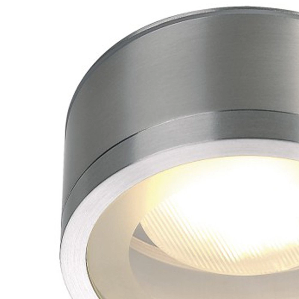 Plafonnier porche Rox 12,5 cm gris métallisé SLV 4024163180849