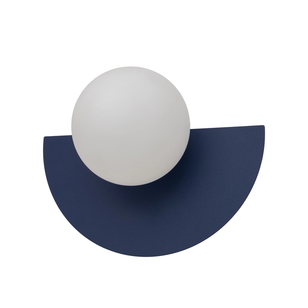 Demi-lampe murale Saturn Bleu marine Lyora 5903139126014