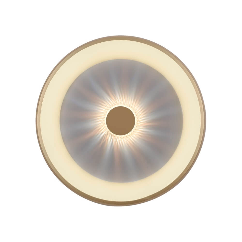 Plafonnier rond Vertigo laiton Ø 61,5cm Just Light 4043689995096