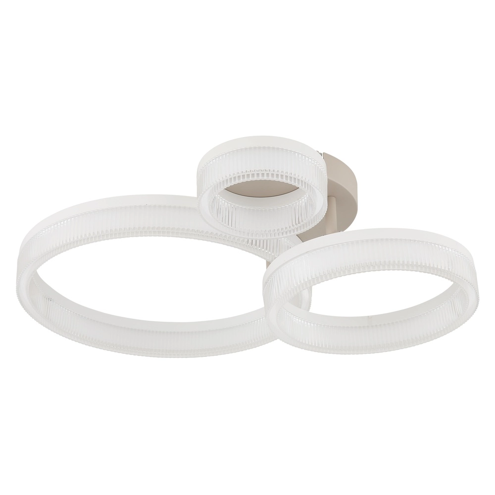 Plafonnier moderne Zara brun sable 51cm Globo 9007371579068