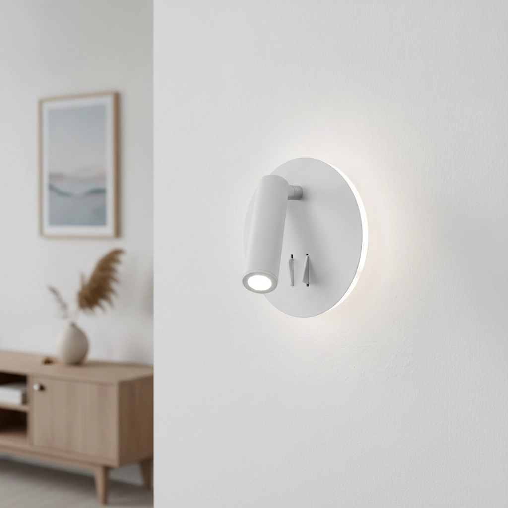 Applique murale design Penor blanc