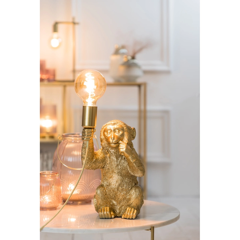 Singe lampe de table Monkey Or Light & Living 8717807303501
