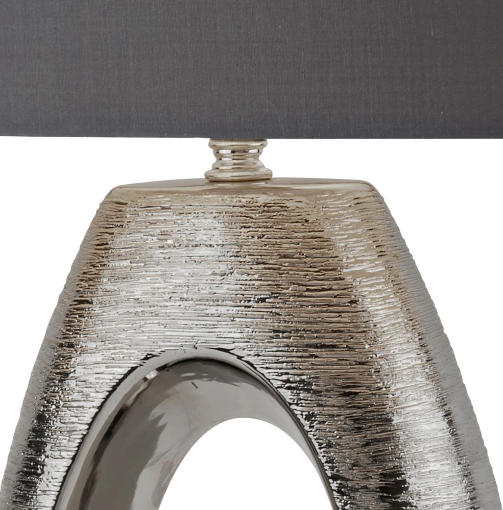Lampe de table Artisan avec teinte ovale Searchlight 5053423128184