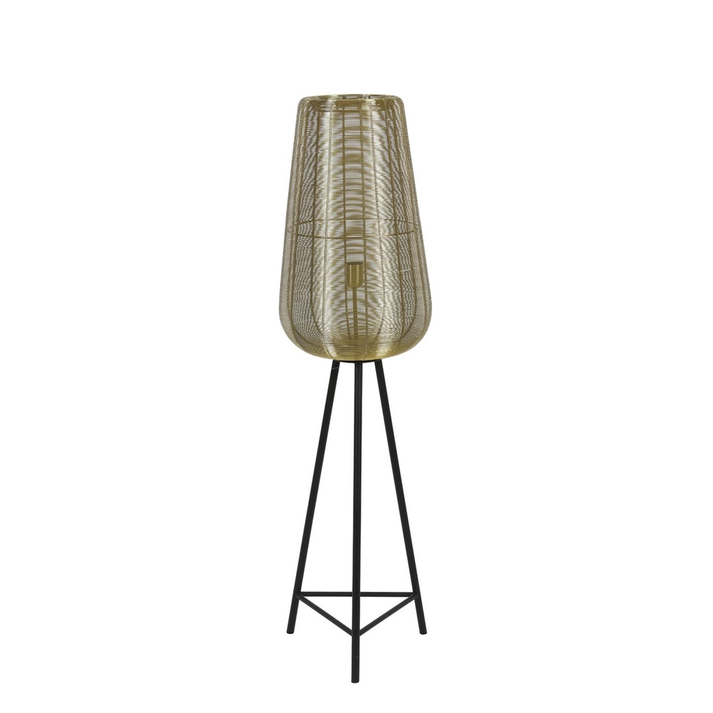 Lampe sur pied trépied Adeta Or 135cm Light & Living 8717807601294