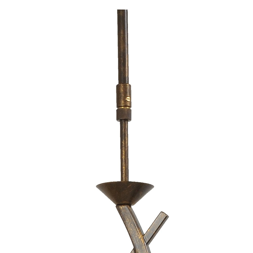 Lampe à suspension Verona 1 Brun bronze à 5 lumières Masterlight 8718121037868