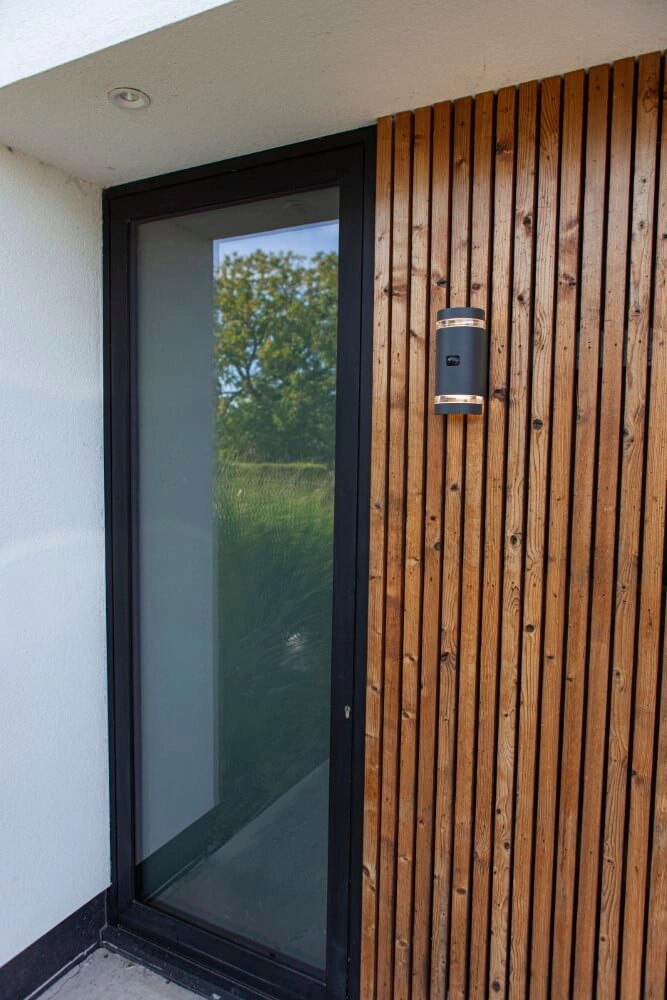 Applique design Focus anthracite avec capteur Lutec 6939412014968