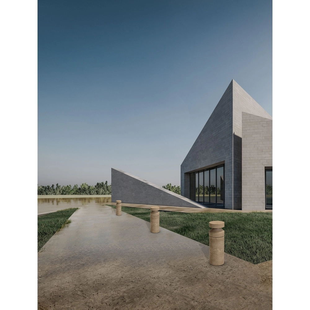 Lampe de jardin Balma marbre Lyora 5212017483225