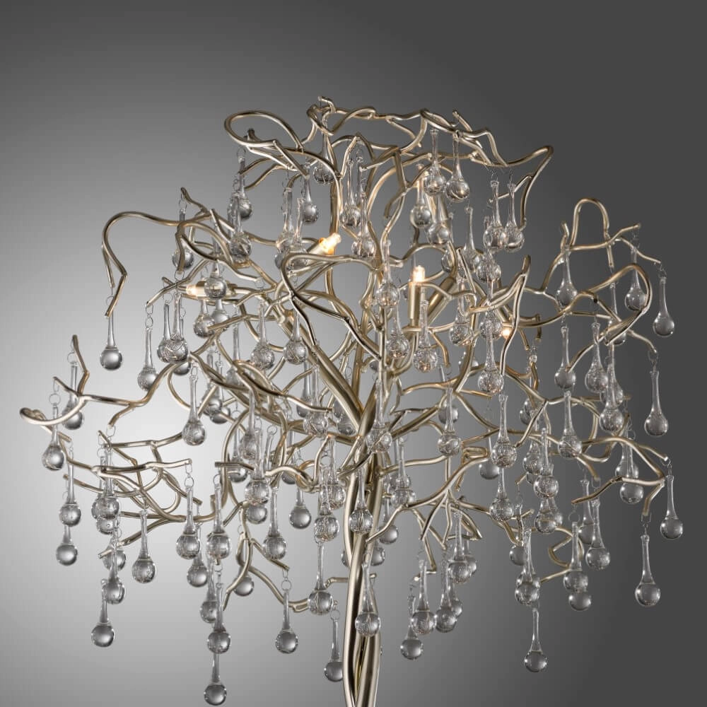 Lustre sur pied Icicle métal Paul Neuhaus 4012248332948