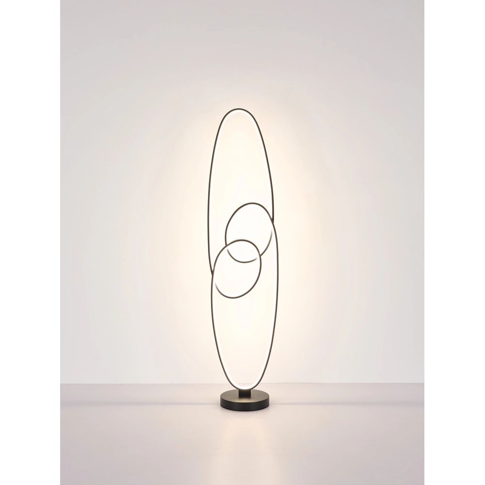 Lampe pendante de conception Spira Noir Globo 9007371450251