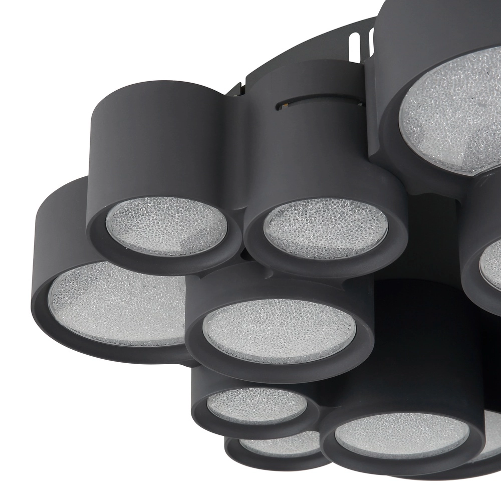 Lampe de plafond à design Darla Noir Globo 9007371589463