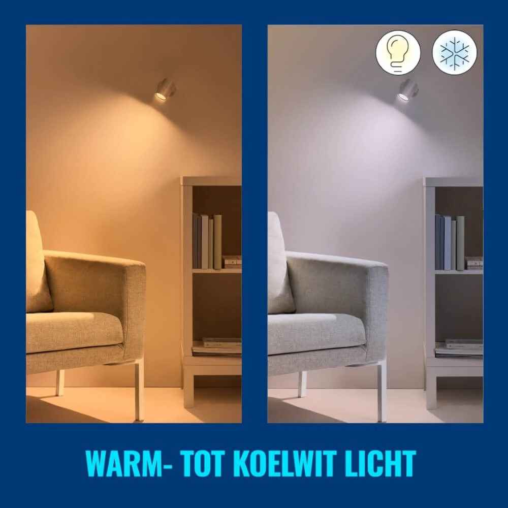 Source lumineuse intelligente Smart GU10 Wiz WiZ 8720169076761