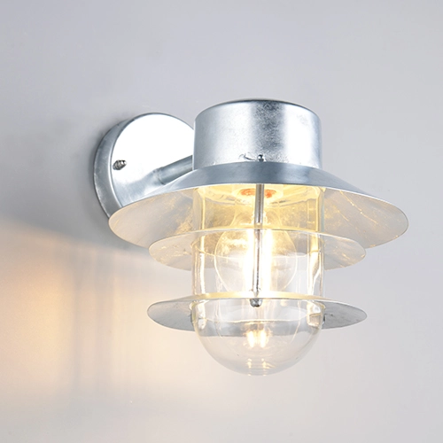 Lampe murale baissée Ruvuma Gris zinc