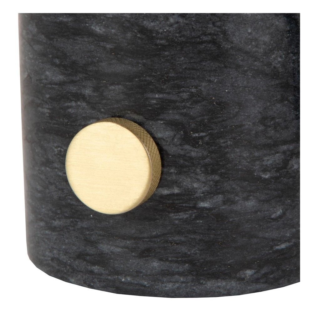 Lampe de table de conception Charlize Ø 23cm noir Lucide 5411212031006
