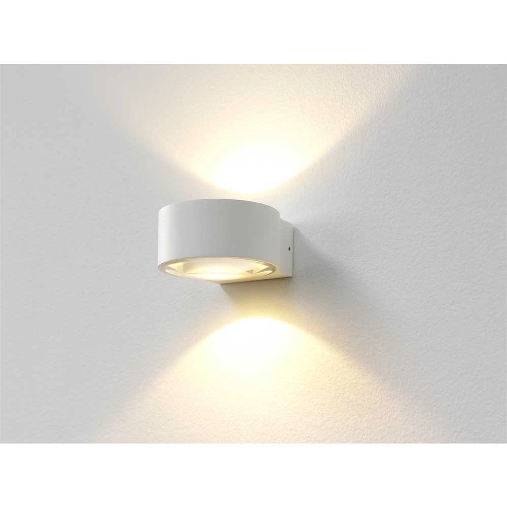 Spot mural à LED Hudson 11 cm - blanc
