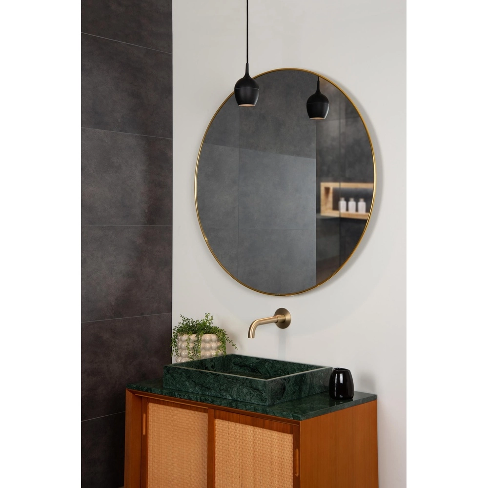 Lampe suspendue Preston IP44 noir