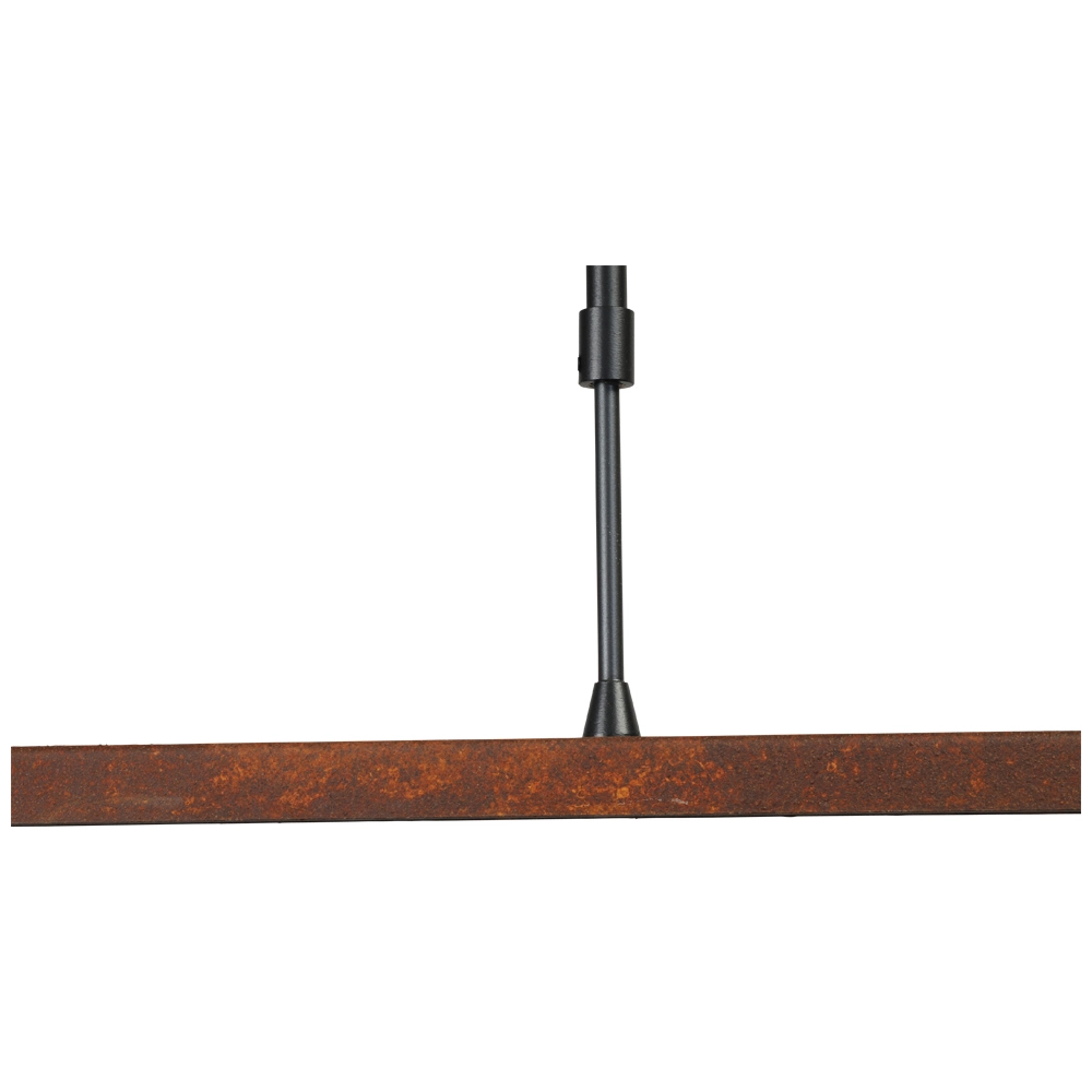 Lampe suspendue Iota 130cm brun rouille Masterlight 8718121217222