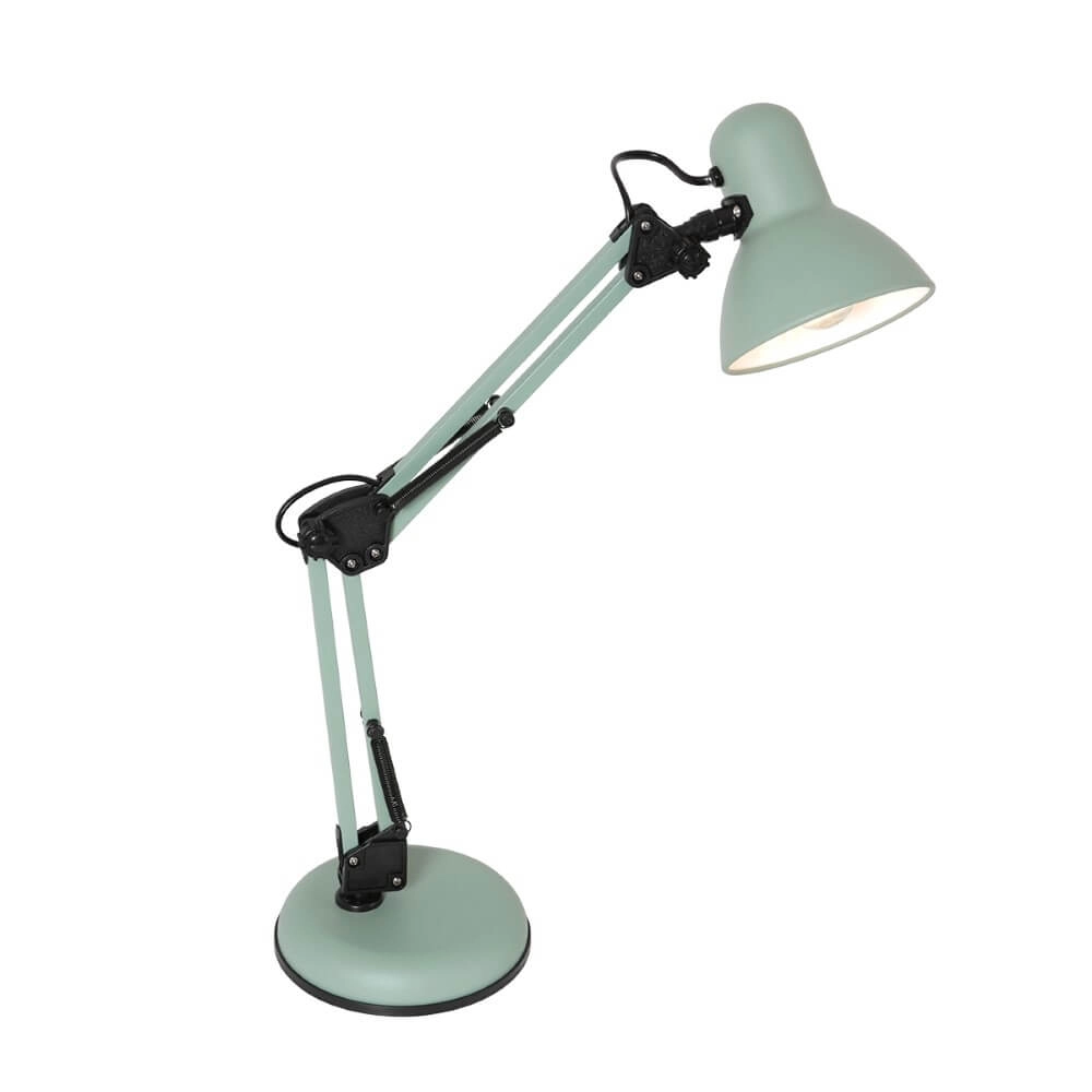 Lampe de bureau rétro Study vert pastel Steinhauer 8712746167085