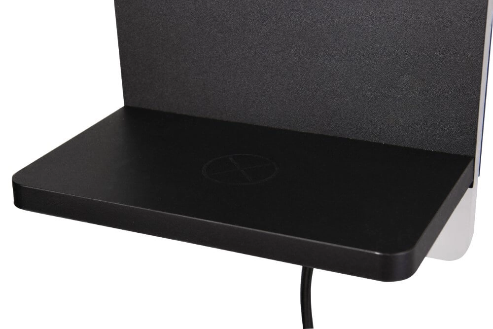 Applique LED pour chambre à coucher Fairfield noir Trio 4017807614787