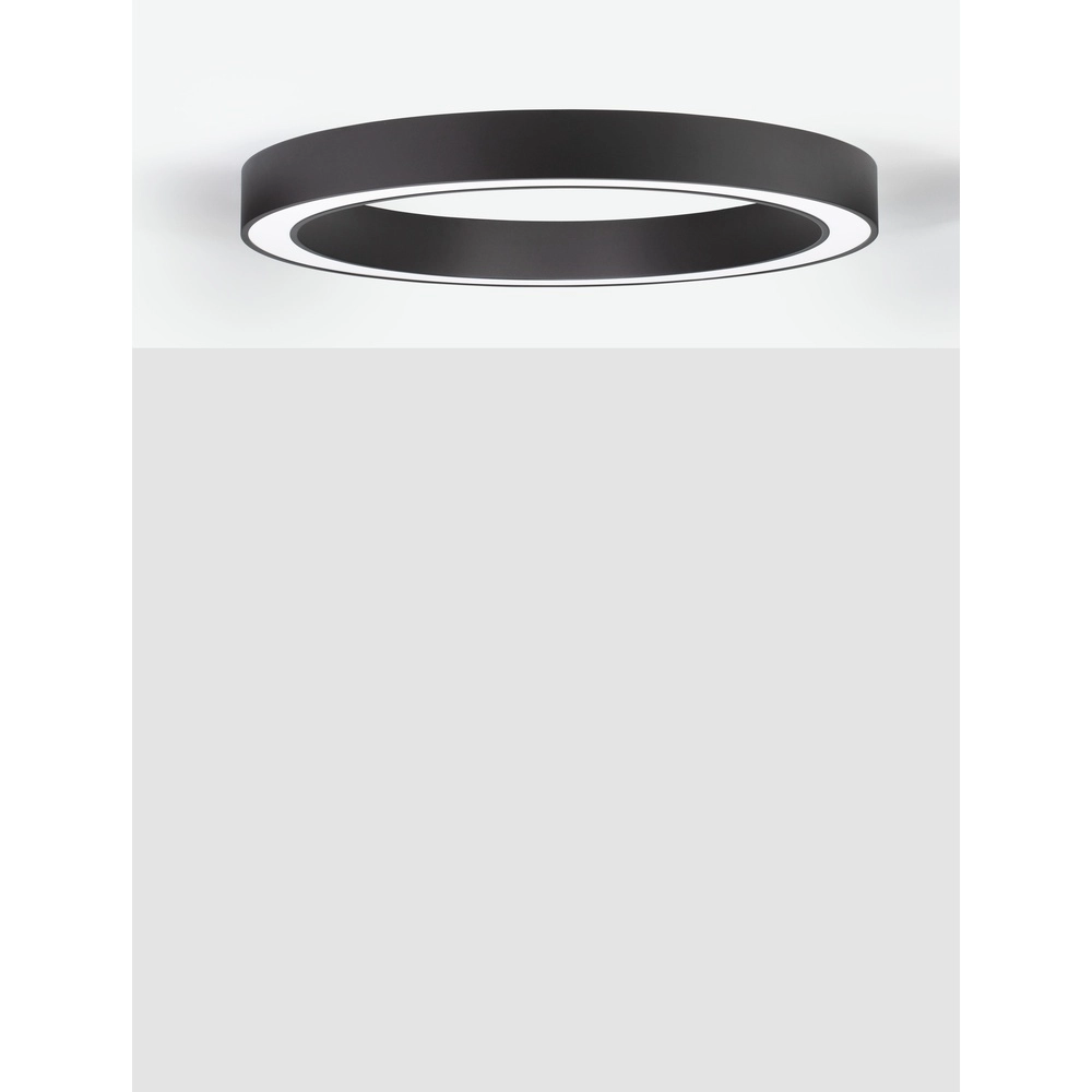 Plafonnier Morbido noir Ø 80cm Plafonnier Morbido noir Ø 80cm
