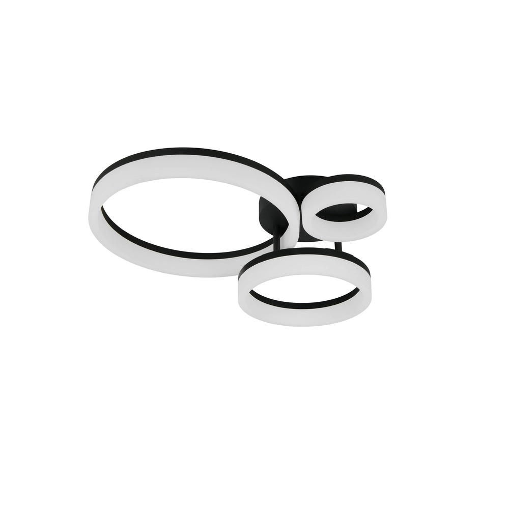 Plafonnier design Scope M noir Trio 4017807656022