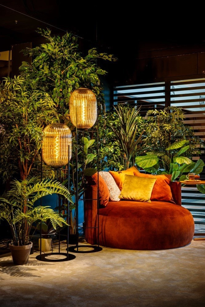 Lampadaire Glamm avec verre miroir ETH 8719075189368