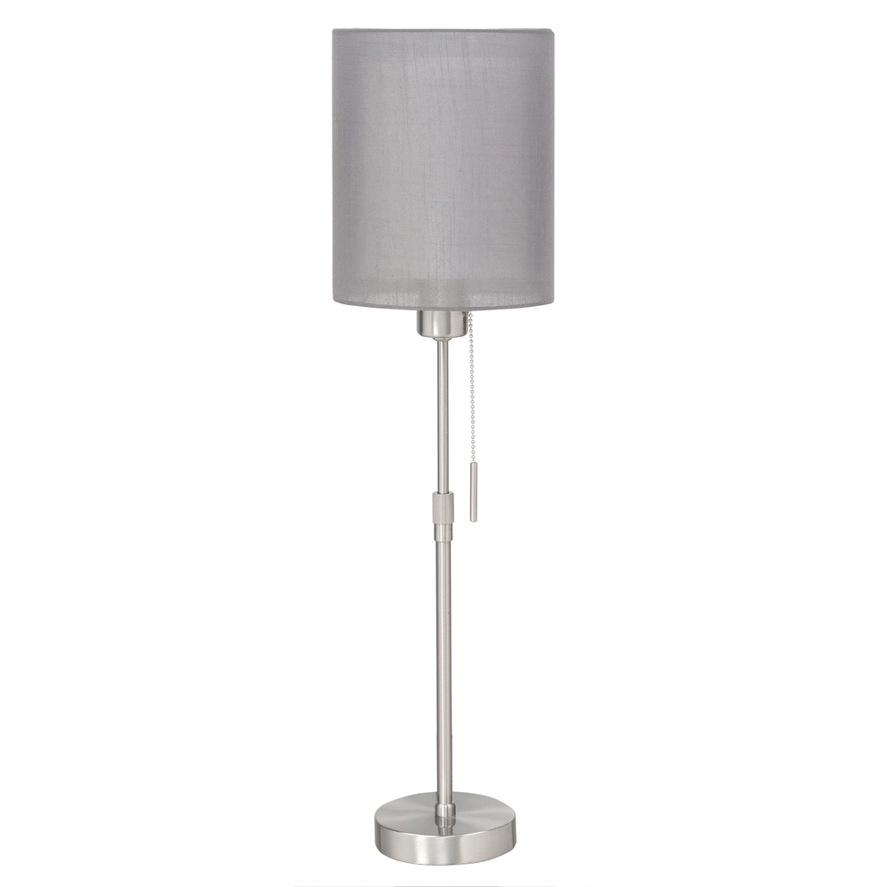 Lampe de table Victoria nickel 69cm