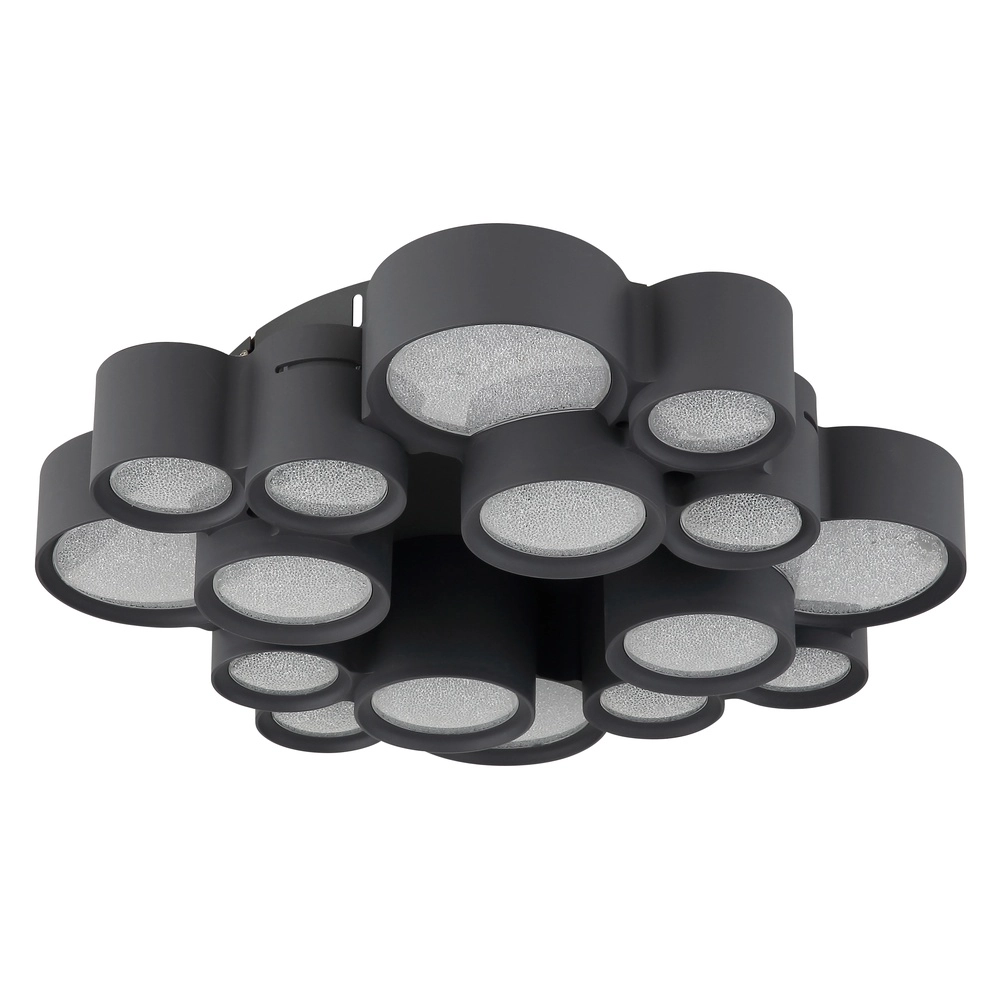 Lampe de plafond à design Darla Noir Globo 9007371589463
