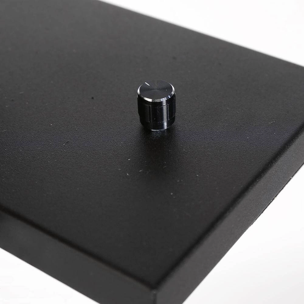 Lampe de table Vidrio noir avec verre ambré Steinhauer 8712746173734