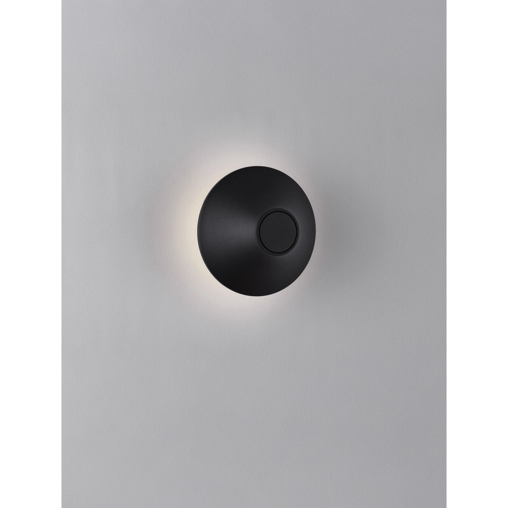 Applique murale design Alux noir