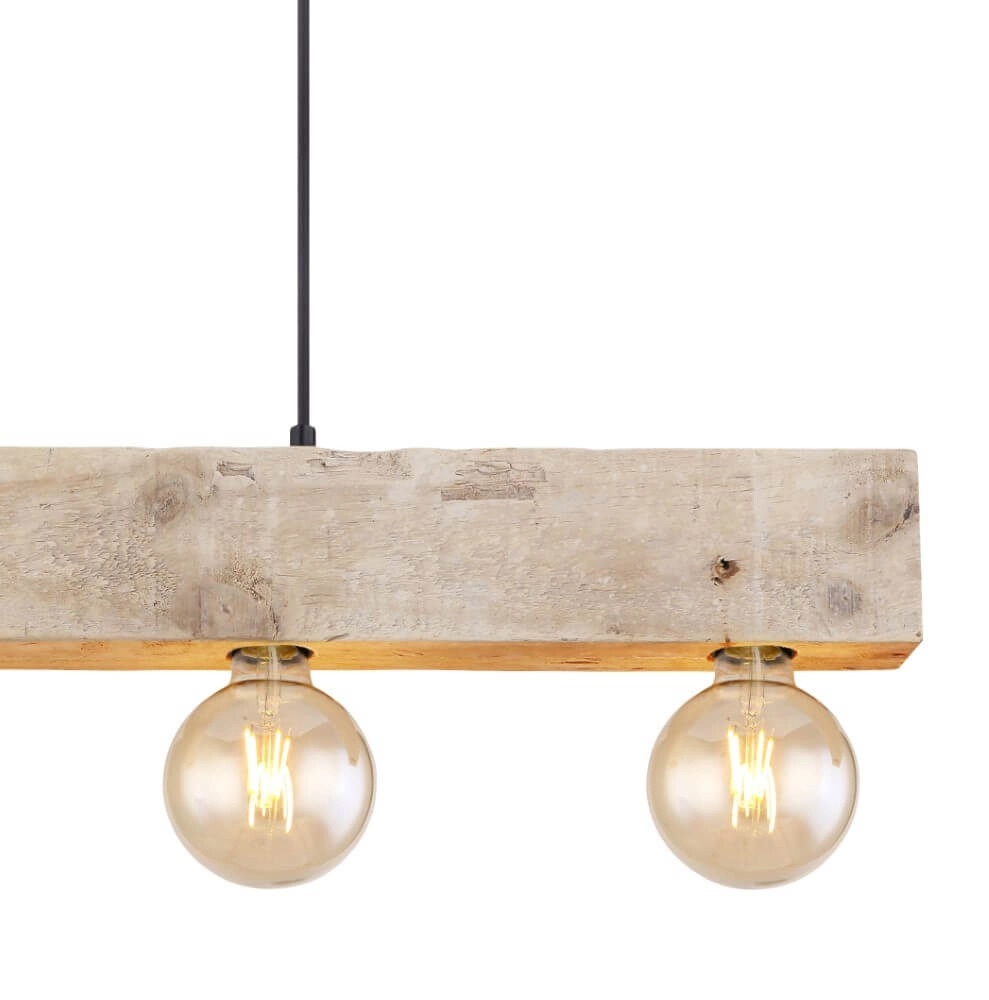 Lampe suspendue en bois Adalie Globo 9007371411818