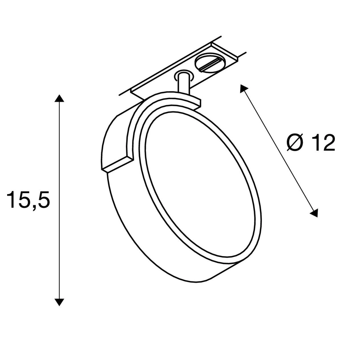 Place ferroviaire Kalu ES111 Monophasé noir SLV 4024163142748
