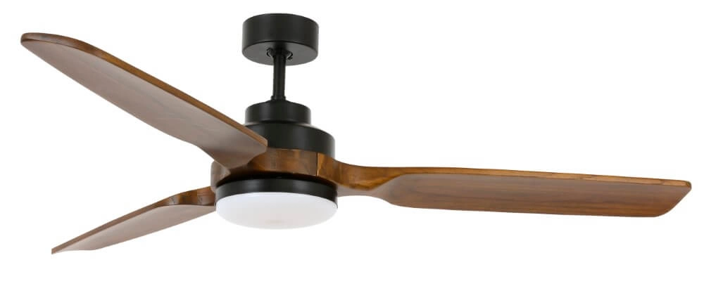 Ventilateur de plafond noir Shoalhaven Ø143cm Ventilateur de plafond noir Shoalhaven Ø143cm