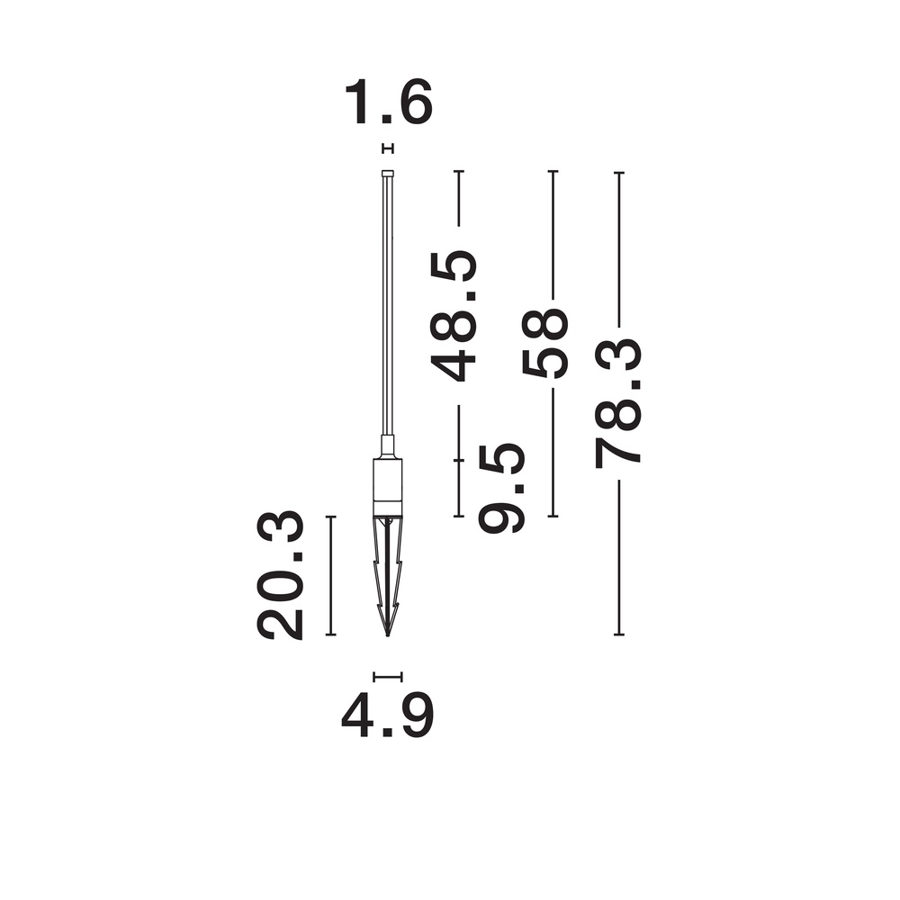 Lampe de jardin design Dessay 49,5 cm Lyora 5212017447227