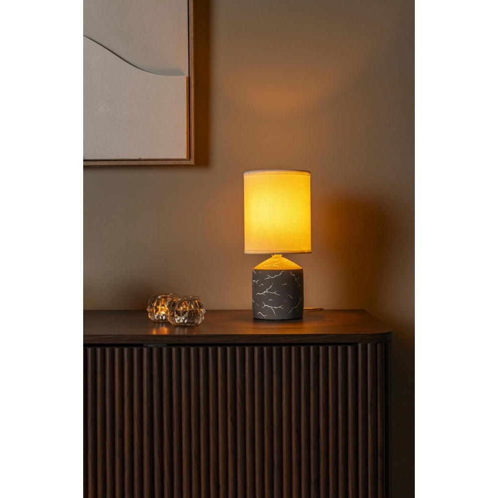 Lampe de table Fran taupe Lucide 5411212470331