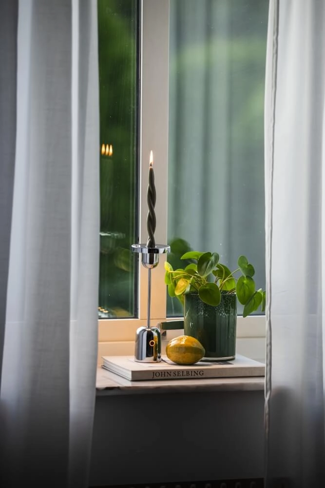 Lampe de table rechargeable Cassis Acier inoxydable pour chandelier KonstSmide 7318307832006