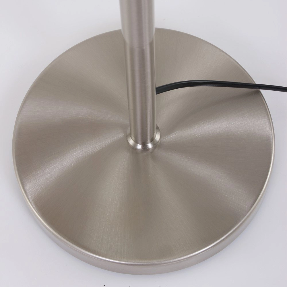 Lampadaire LED Mexlite gris métallisé Steinhauer 8712746048117
